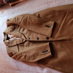 J.Crew Cigar Brown Wool Coat